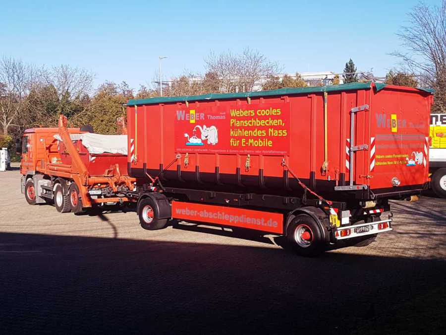 Spezialcontainer für Elektrofahrzeuge